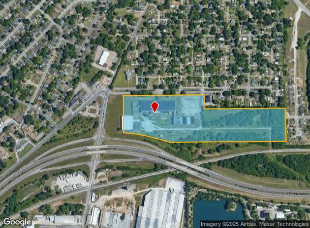 102 N Johnson Ave, Montgomery, AL Parcel Map