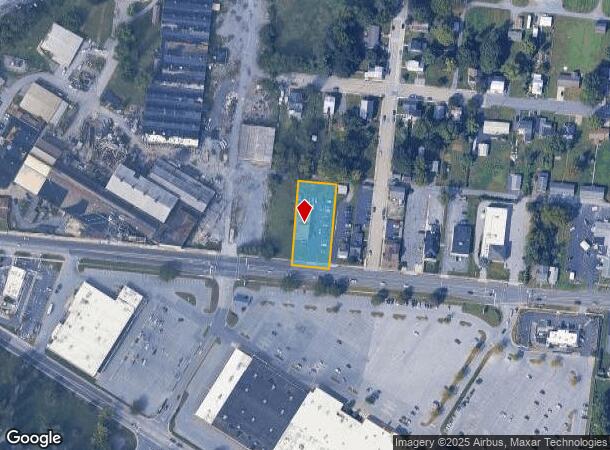  740 E High St, Carlisle, PA Parcel Map