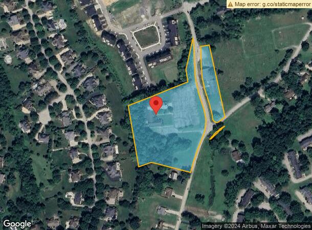  250 Brookwood Rd, Venetia, PA Parcel Map