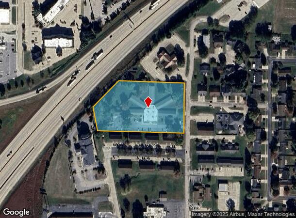 1115 N Wenthe Dr, Effingham, IL Parcel Map