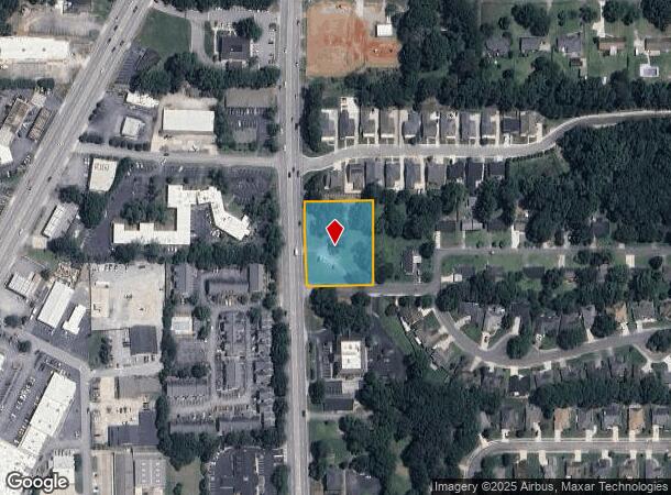  535 N Jeff Davis Dr, Fayetteville, GA Parcel Map