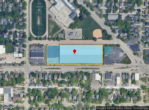 1117 W Washington St, Appleton, WI Parcel Map