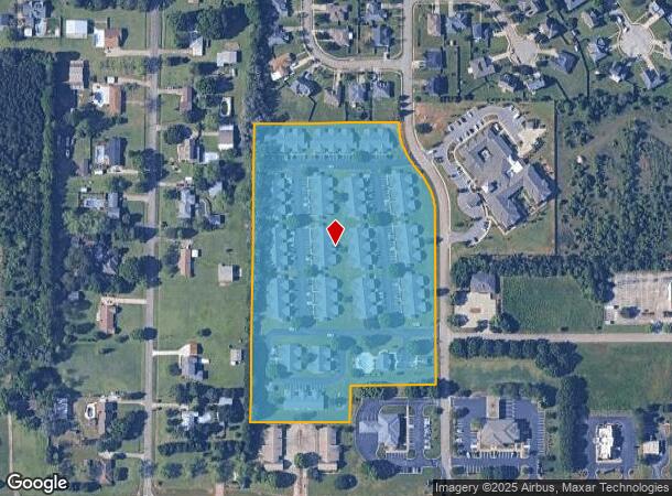  109 Latham Dr, Warner Robins, GA Parcel Map