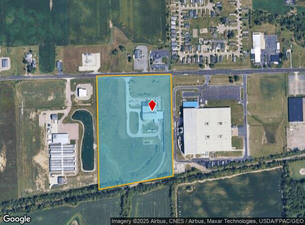 1571 W Beecher Rd, Adrian, MI Parcel Map