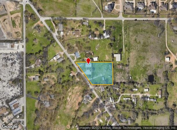 6901 Mansfield Cardinal Rd, Kennedale, TX Parcel Map