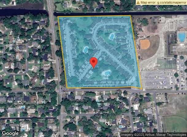 1100 Seagate Ave, Neptune Beach, FL Parcel Map