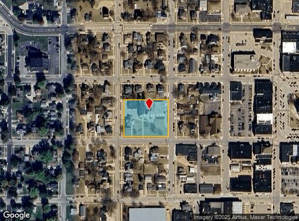 1303 11Th St, Monroe, WI Parcel Map