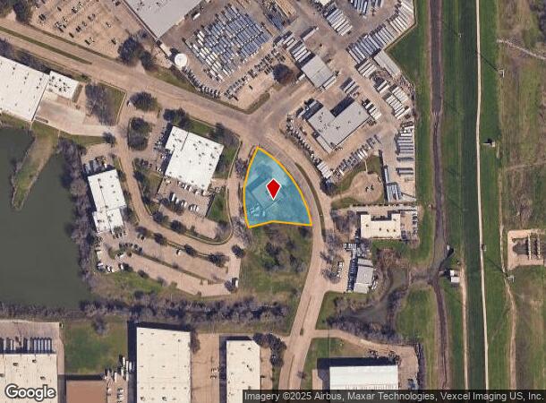  2251 Century Center Blvd, Irving, TX Parcel Map