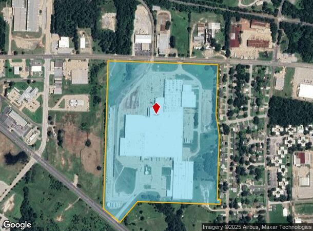  1400 W Cotton St, Longview, TX Parcel Map