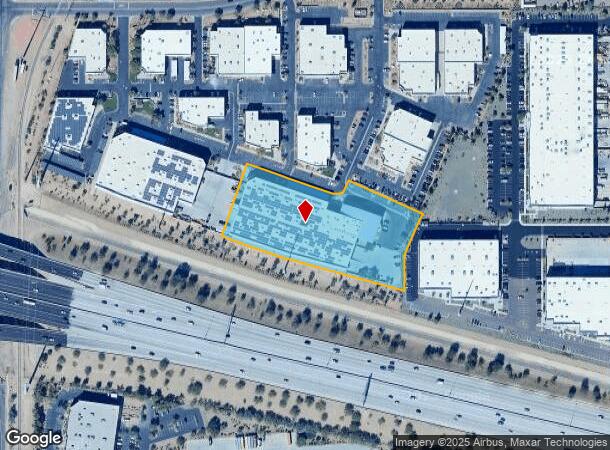  6877 W Frye Rd, Chandler, AZ Parcel Map