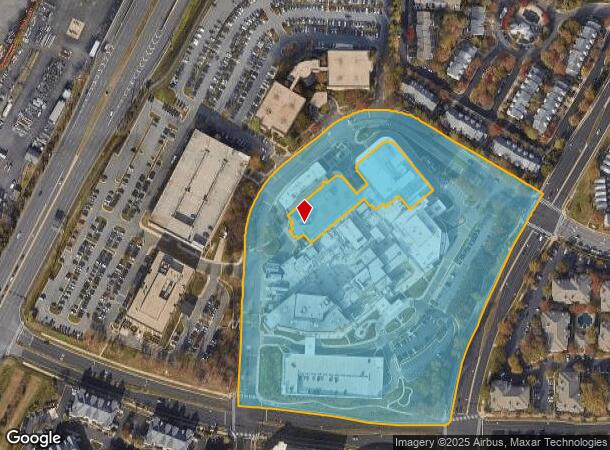 1850 Town Center Pky, Reston, VA Parcel Map