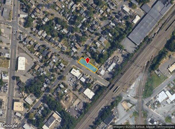  549 Jaques Ave, Rahway, NJ Parcel Map