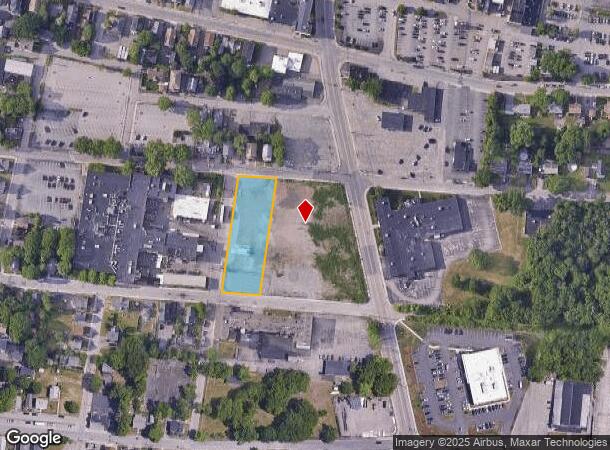  6 Hazel St, Attleboro, MA Parcel Map