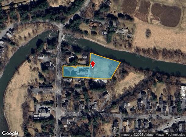 45 Elm St, Woodstock, VT Parcel Map