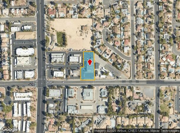  4488 S Pecos Rd, Las Vegas, NV Parcel Map