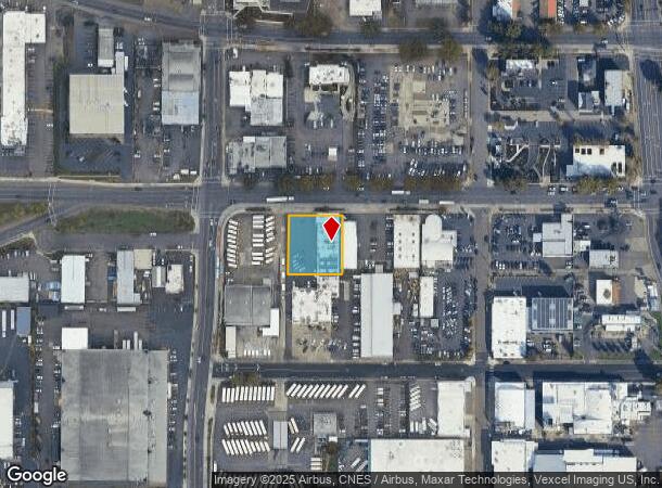  1900 W 7Th Ave, Eugene, OR Parcel Map