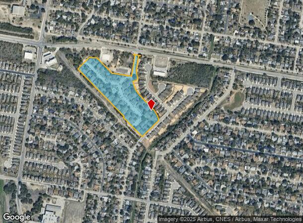  5800 Medina Base Rd, San Antonio, TX Parcel Map