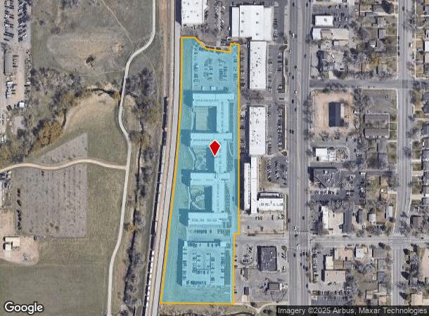 1721 Choice Center Dr, Fort Collins, CO Parcel Map