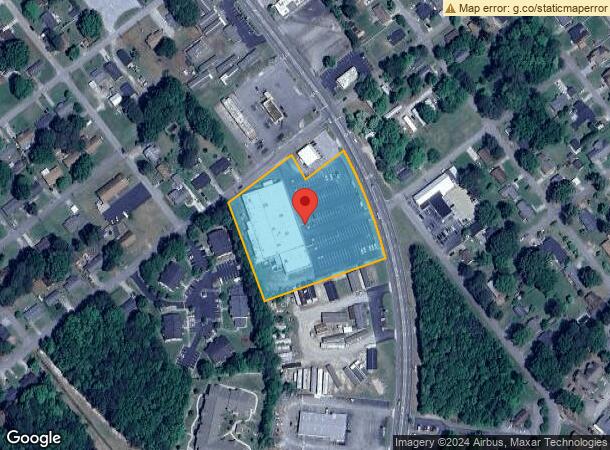  1401 E 10Th St, Roanoke Rapids, NC Parcel Map