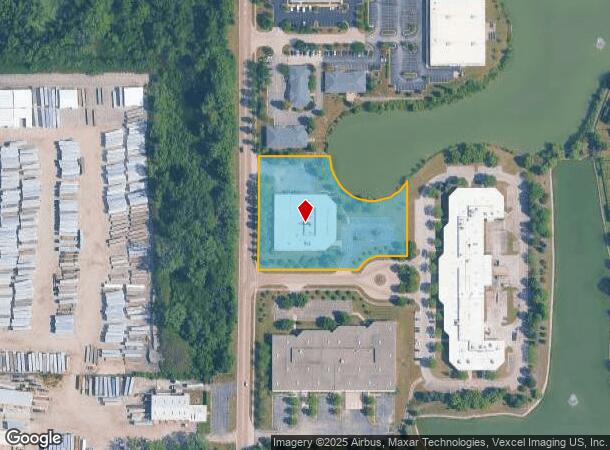 3500 Thayer Ct, Aurora, IL Parcel Map