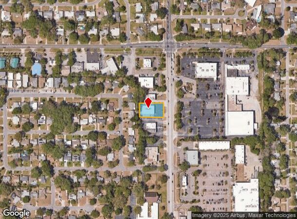  1848 N Highland Ave, Clearwater, FL Parcel Map
