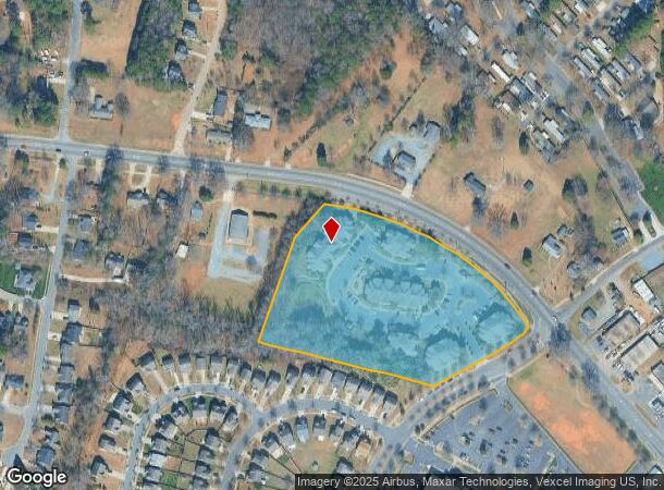 9310 Idlewild Rd, Charlotte, NC Parcel Map