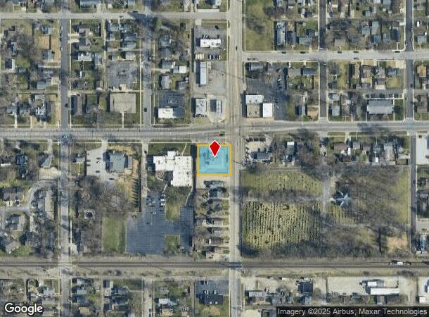  3626 E Jefferson Blvd, South Bend, IN Parcel Map