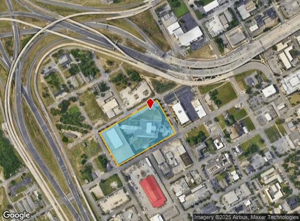  1200 Rev Abraham Woods Jr Blvd, Birmingham, AL Parcel Map