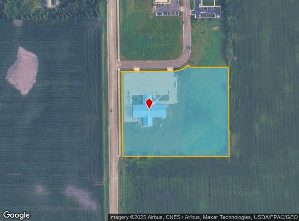 2515 Harvest Ln, Owatonna, MN Parcel Map
