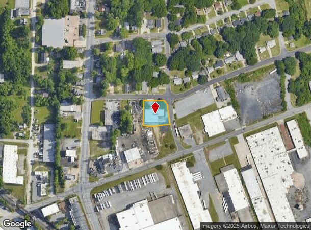 1000 Amos St, High Point, NC Parcel Map