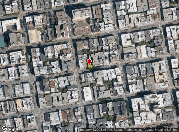 974 Sutter St, San Francisco, CA Parcel Map