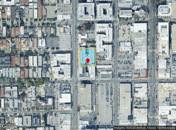  324 N Central Ave, Glendale, CA Parcel Map