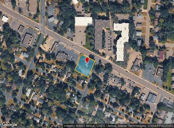 736 E River Rd, Anoka, MN Parcel Map