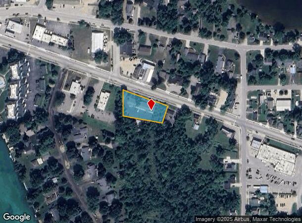 128 Ames St, Elk Rapids, MI Parcel Map