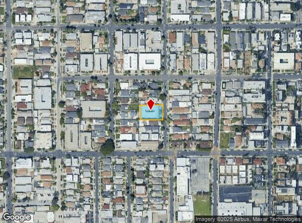  423 N Harvard Blvd, Los Angeles, CA Parcel Map