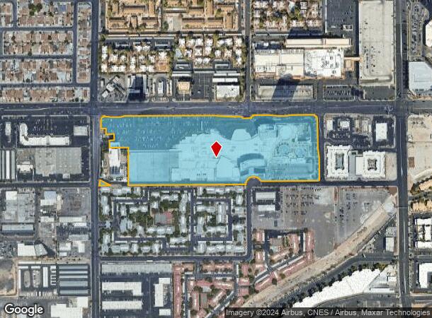  4321 W Flamingo Rd, Las Vegas, NV Parcel Map