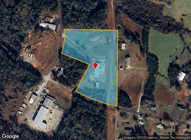  254 Barr Industrial Ave, Bowdon, GA Parcel Map