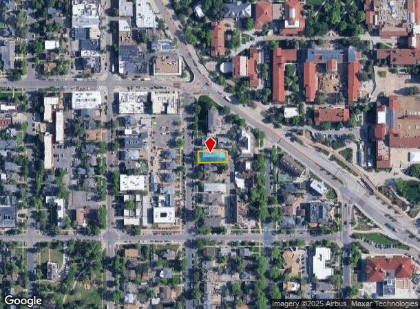 1050 14Th St, Boulder, CO Parcel Map