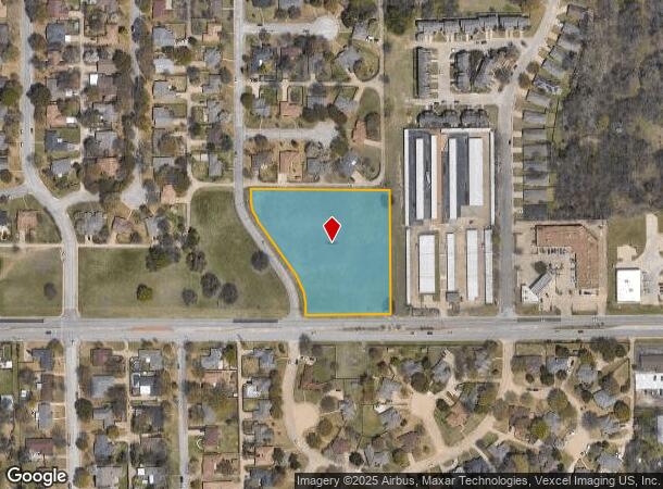 1101 E Belt Line Rd, Desoto, TX Parcel Map