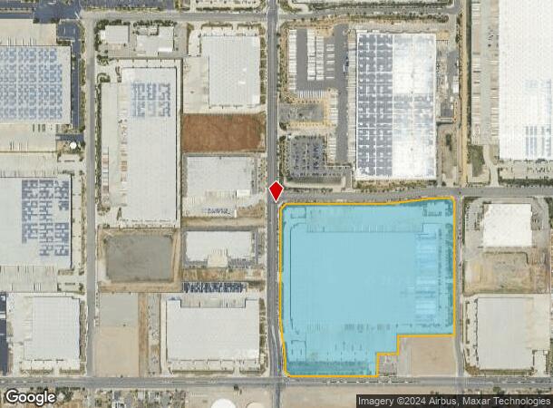  1221 Alder Ave, Rialto, CA Parcel Map