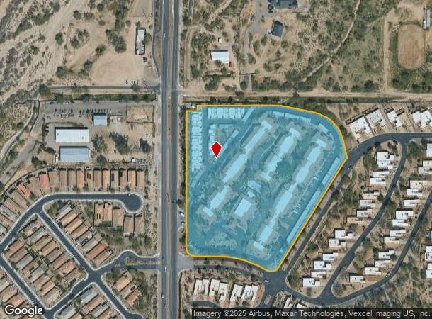 8700 N La Cholla Blvd, Tucson, AZ Parcel Map