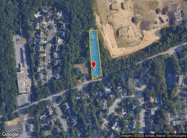 487 Furrows Rd, Holbrook, NY Parcel Map