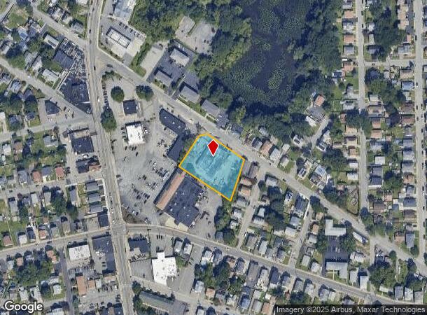 124 Reservoir Ave, Pawtucket, RI Parcel Map