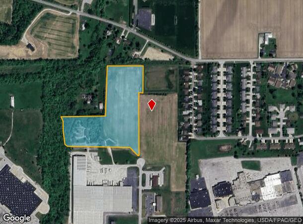  670 N Shaffer Park Dr, Tiffin, OH Parcel Map