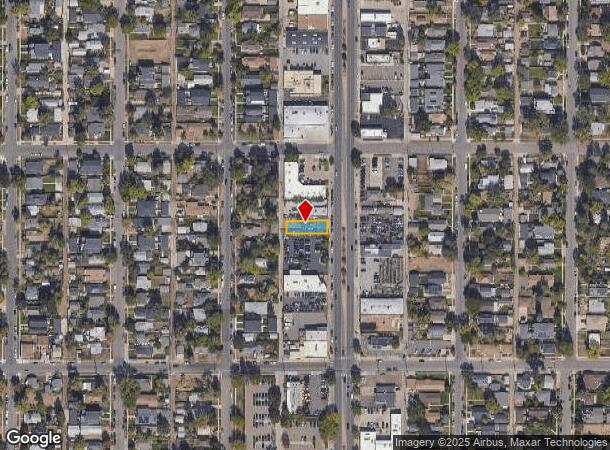  2837 S Broadway, Englewood, CO Parcel Map