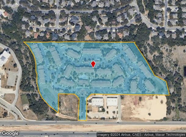  1703 N Loop 1604 W, San Antonio, TX Parcel Map