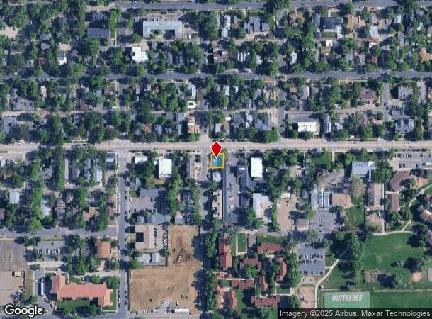 2000 Arapahoe Ave, Boulder, CO Parcel Map