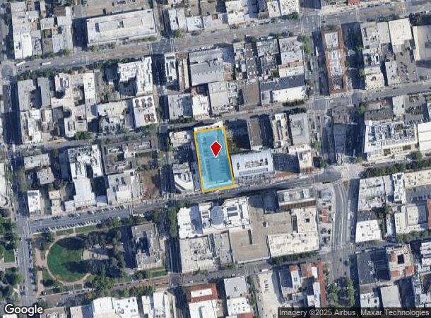  2025 Center St, Berkeley, CA Parcel Map