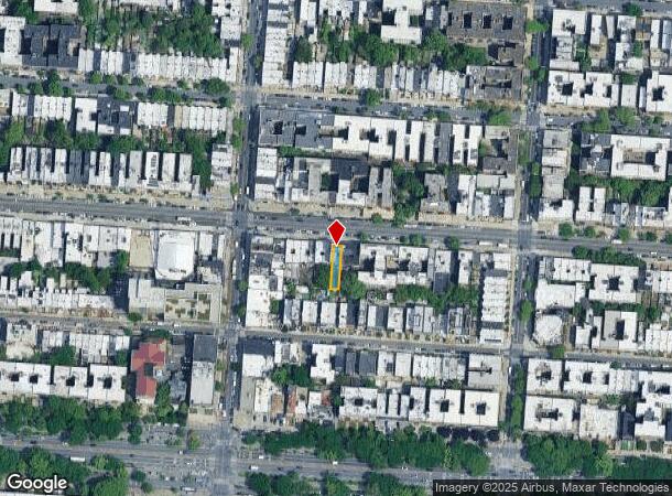  1458 Saint Johns Pl, Brooklyn, NY Parcel Map