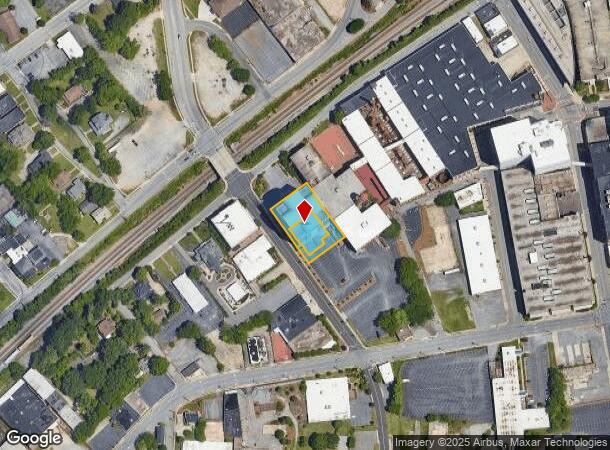  317 W High Ave, High Point, NC Parcel Map